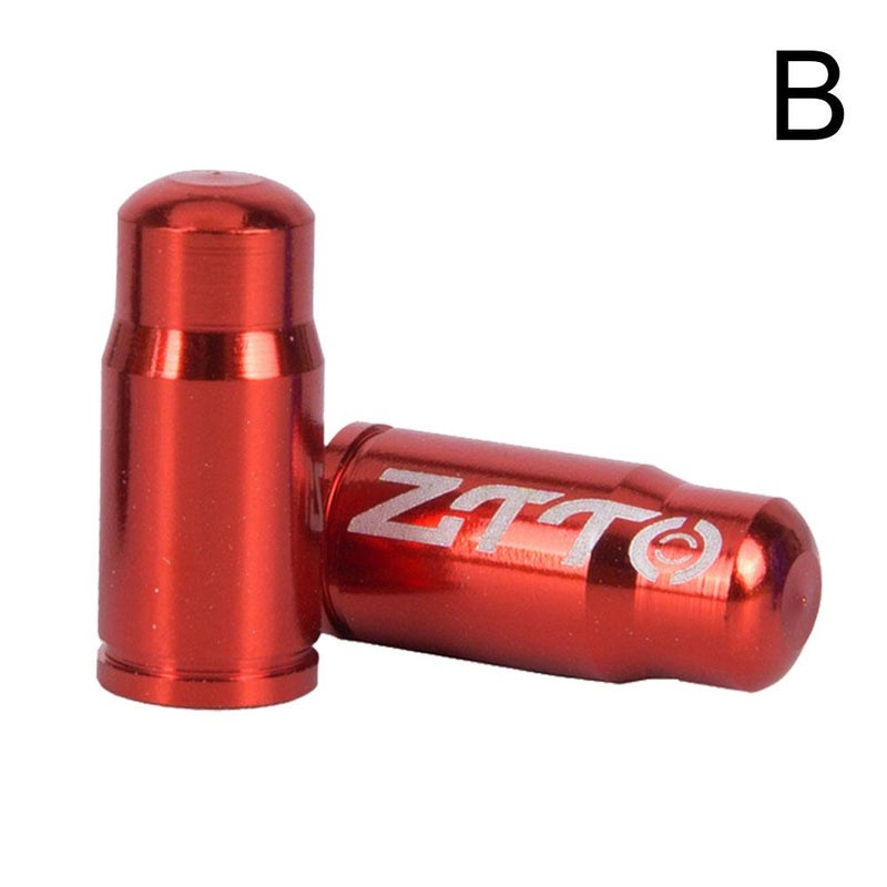 ZTTO bicycle valve cap/cap for mountain and road bikes, aluminum alloy valve core dust cover.
